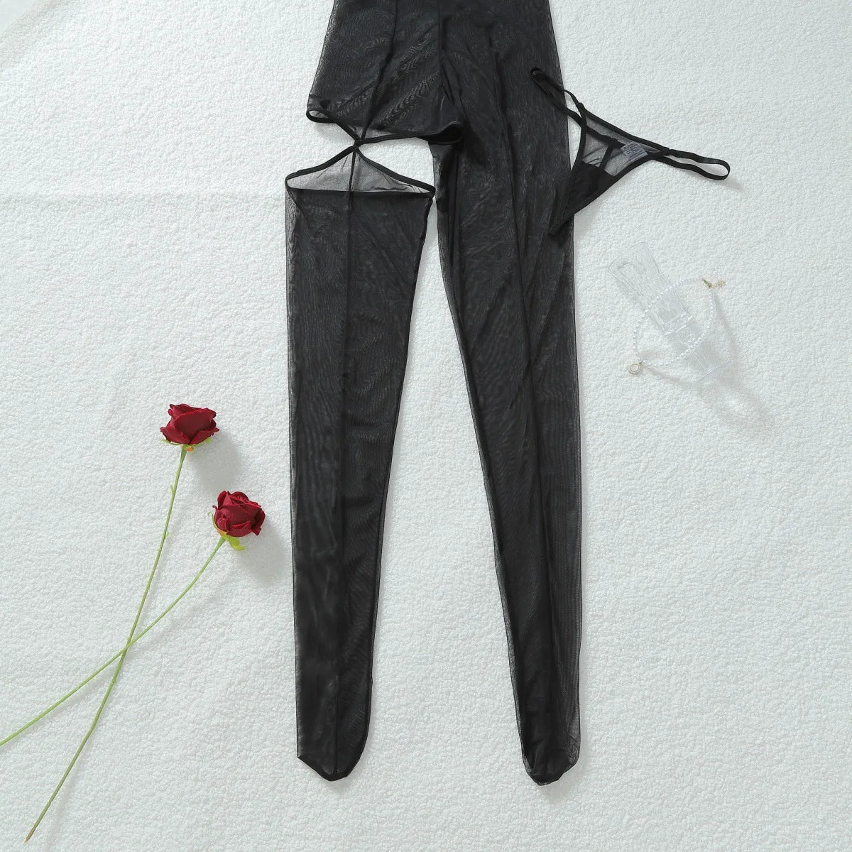 Ensemble 3 Pièces Romantique Strass Cœur