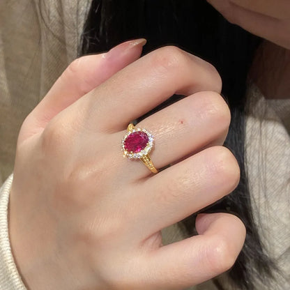 Bague Rose Ajustable